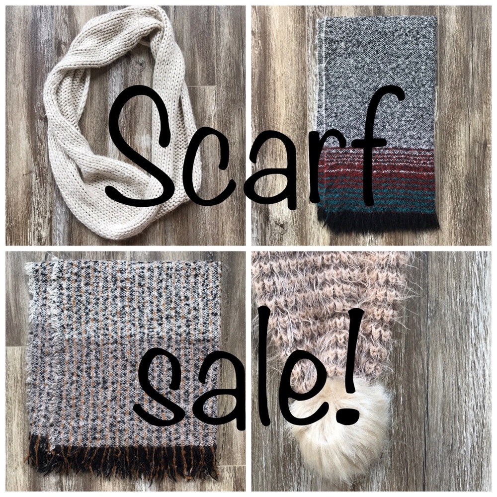 Scarf sale! 3 for 20!